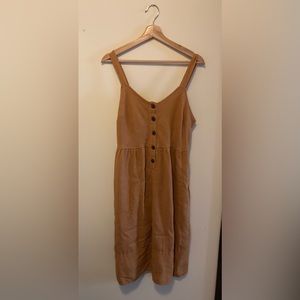 universal thread button down dress